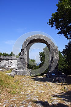 San Damiano arch at carsulae