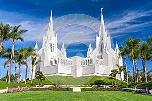 The San Diego California Mormon Temple photo