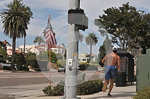 70F teperaptue in San diego male running in heat waves