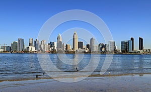 San Diego, California skyline from Coronado