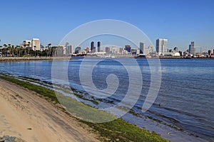 San Diego, California skyline from Coronado