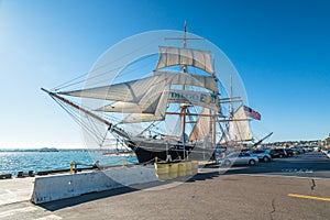 Pacific Promenade and Maritime Museum, San Diego Marina district