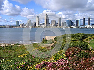 San Diego from Coronado photo