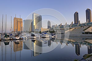 San Diego downtown skyline