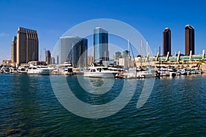 San Diego Harbor and downtown