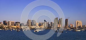 San Diego Harbour in late afternoon