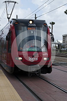 San Diego MTS Train