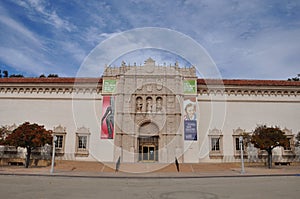 San Diego Museum of Art in Balboa Park in San Diego, California