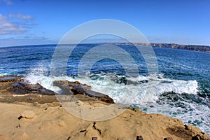 San diego rocky beach