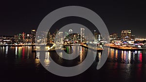 San Diego Skyline at San Diego in California United States.