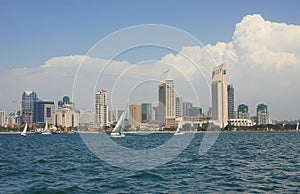 San Diego Skyline from the Water