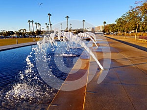San Diego Water Front Park Fountain