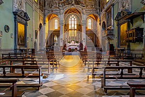 The San Domenico church in San Miniato