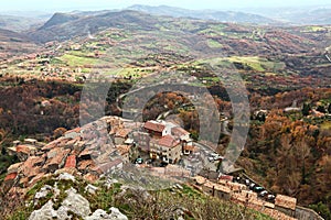 San donato di ninea view from above photo