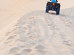 San Dunes Biking