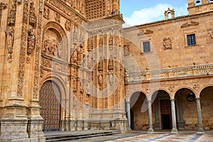 San Esteban Convent in Salamanca at Spain photo