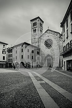 San Fedele square, Como, Italy