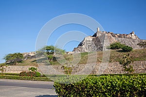 San Felipe Castle in Cartagena de Indias