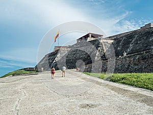 San Felipe de Barajas Castle in Cartagena de Indias - Colombia