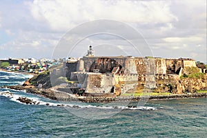 San Felipe del Morro fort in San Juan Puerto Rico photo