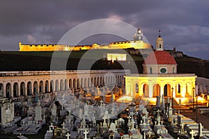 San Felipe del Morro and Santa Maria at sunrise photo