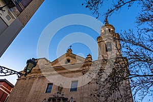 San Felipe y Santiago el Menor Church in Zaragoza, Spain