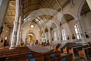 San Fernando Cathedral in Main Plaza Next to River Walk in San A