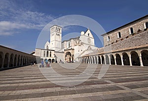 San Francesco Abbey in Assisi photo