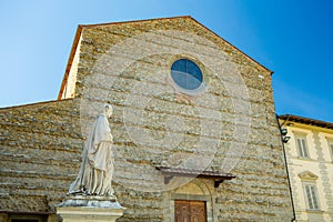 San Francesco church, Arezzo. Vittorio Fossombroni monument