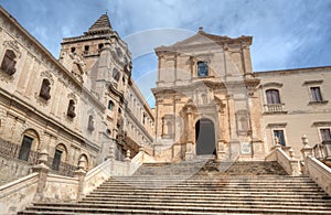 San Francesco Church, Noto, Sicily, Italy photo