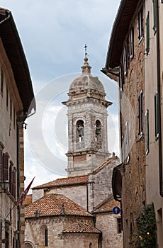 San Francesco's church in San Quirico d'Orcia