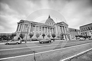 SAN FRANCISCO - AUGUST 2017: San Francisco City Hall is Beaux-Arts architecture and located in the Civic Center