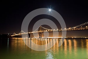 San Francisco Bay bridge