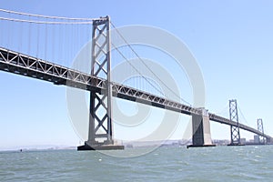 San Francisco, Bay bridge from the water