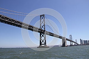 San Francisco, Bay bridge from the water