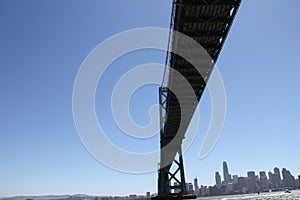 San Francisco, Bay bridge from the water