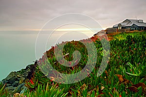 San Francisco Bay mist morning