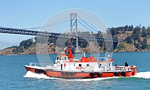 Pilot boat DRAKE in the San Francisco Bay