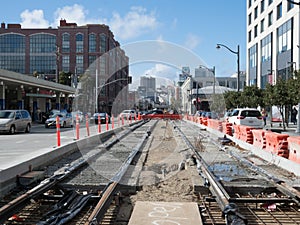 Transportation construction in San Francisco
