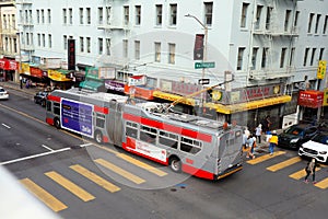 San Francisco, California: SFMTA MUNI Bus