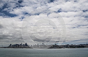 San Francisco City Downtown Skyline, California