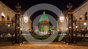 San Francisco City Hall during Christmas