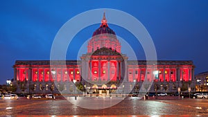 San Francisco City Hall at Night