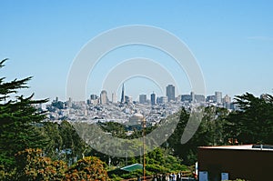 San Francisco City Skyline