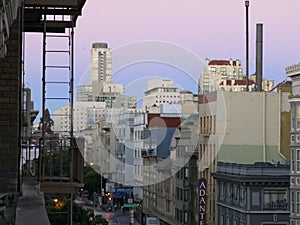 San Francisco at dawn