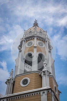 San Francisco de Asis Church Tower in Casco Viejo - Panama City, Panama