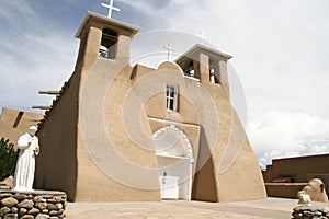 San Francisco de Asis Mission Church in New Mexico