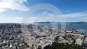 San Francisco and the Golden Gate Bridge