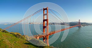 San Francisco Golden Gate Bridge Panoramic