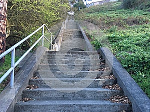 15Th Avenue steps, one of San Francisco`s smallest, UNofficial parks, 2. photo